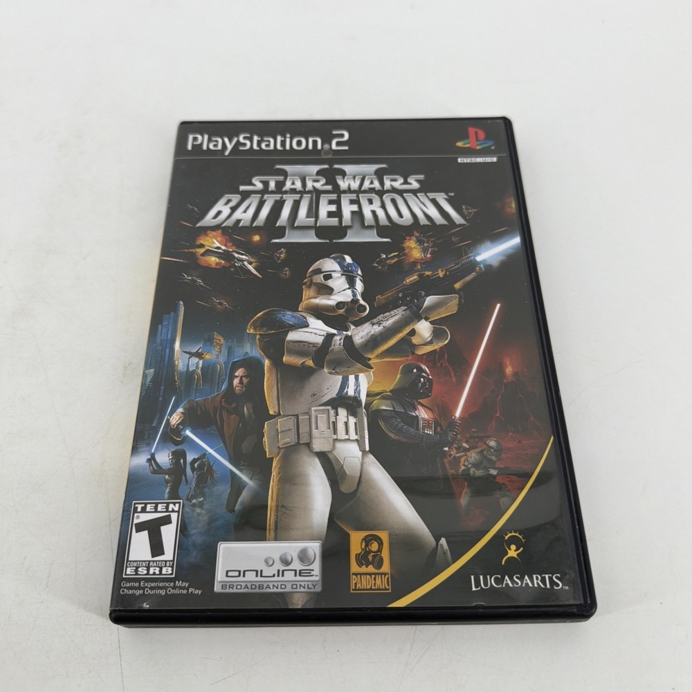 Star Wars Battlefront PS2 PlayStation 2 CIB Complete w/ Manual